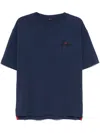 KITON KITON LOGO COTTON T-SHIRT