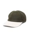Kiton Logo-embroidered Cap In Green