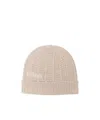 Kiton Logo Inlaid Cap In Nude