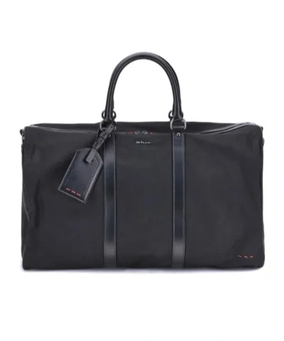 KITON KITON LOGO LETTERING DOUBLE HANDLE TRAVEL BAG