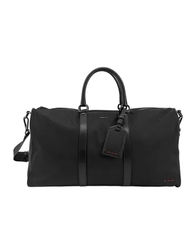 Kiton Logo Lettering Double Handle Travel Bag In Black