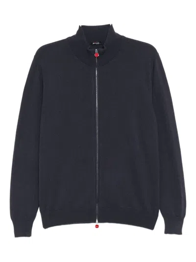 Kiton Logo-printed Jumper In Multi