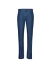 Kiton Logo-patch Jeans In Multi