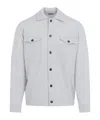 Kiton Stylish Jacket Featuring Chest Pockets And Long Sleeves In Gray