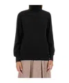 Kiton Cashmere Sweater In Black