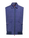 Kiton Man Jacket Purple Size 46 Polyester