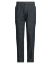 Kiton Man Jeans Blue Size 30 Cotton, Polyethylene In Black