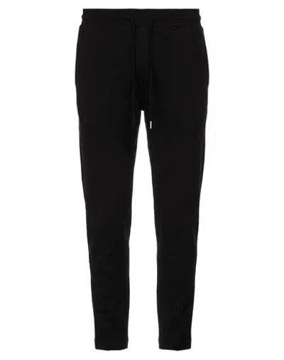Kiton Man Pants Black Size M Cotton