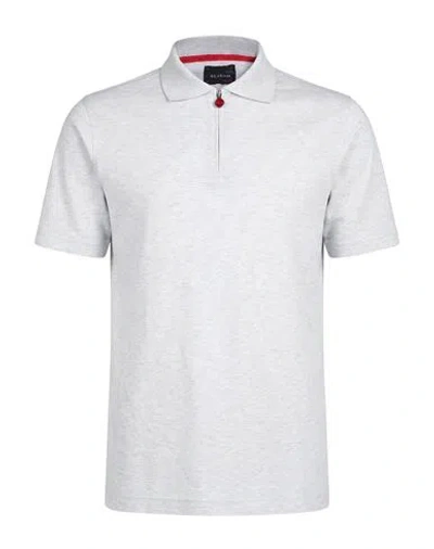 Kiton Man Polo Shirt Pastel Yellow Size 38 Cotton In Gray