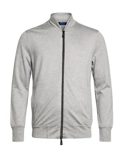 Kiton Man Sweatshirt Light Grey Size S Viscose, Elastane