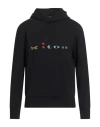 Kiton Man Sweatshirt Midnight Blue Size Xl Cotton, Elastane In Blue