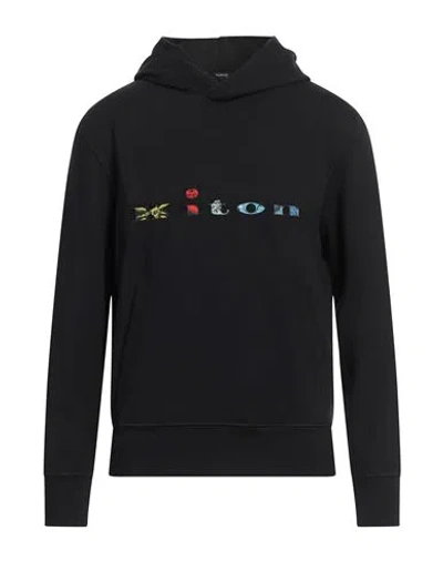 Kiton Man Sweatshirt Midnight Blue Size Xl Cotton, Elastane