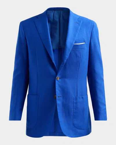 Kiton Men & Apos;s Cashmere Sport Coat In Blue
