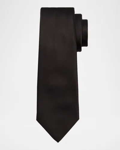 KITON MEN & APOS;S SOLID SILK 7-FOLD TIE