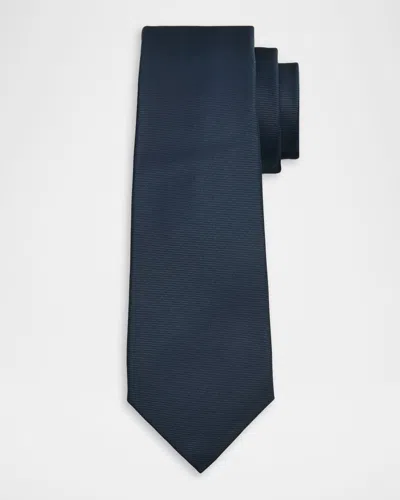Kiton Men & Apos;s Solid Silk Tie In Neutral