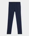 Kiton Men & Apos;s Solid Wool Twill Trousers In Blue