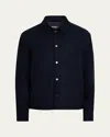 Kiton Men's Bomber Jacket In Blue
