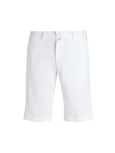 Kiton Men's Corabba Straight-leg Shorts In White
