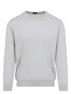 Kiton Crewneck Knit Sweater In Grey