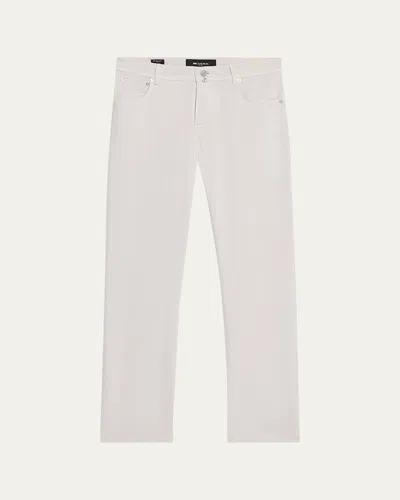 Kiton Men's Cotton-stretch Slim Five-pocket Pants In Brown