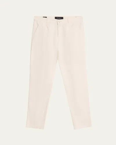 Kiton Men's Cotton Stretch Slim Four-pocket Pants In Light Grey