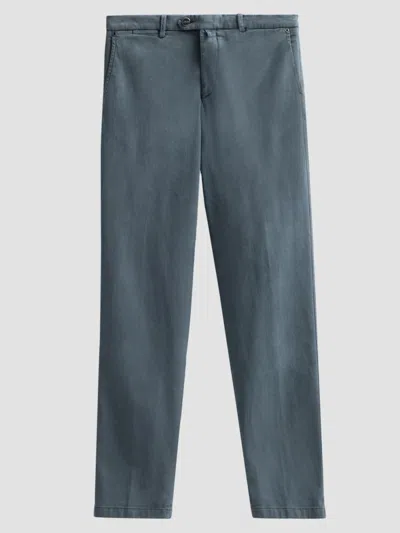 Kiton Men's Flat-front Slim-fit Trousers In Multi