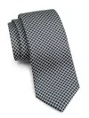 Kiton Men's Houndstooth Silk Tie In Pattern