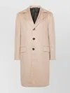 Kiton Men's Jacket Notched Lapels In Neutrals