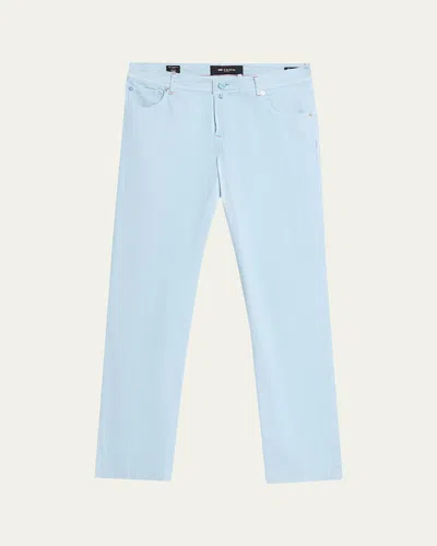Kiton Men's Kurabo Slim Five-pocket Pants In Blue