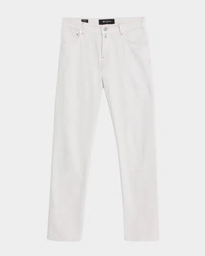 Kiton Men's Kurabo Slim Stretch Five-pocket Pants In White