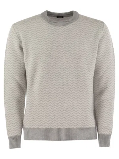 Kiton Men's Magic Cashmere Choker In Light Grey