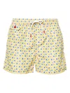 Kiton Men's Printed Swim Shorts | Size Small | Ucom2ck0709d42007 In Multicolour