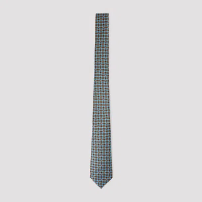 Kiton Men's Silk Patterned Tie In Multi