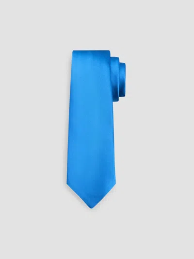 Kiton Men's Solid Silk Tie In Blue