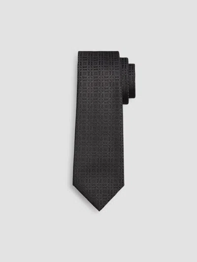 Kiton Men's Solid Silk Tie In Dark Grey