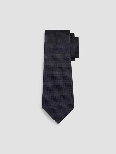 Kiton Men's Woven Silk Tie In Dark Blue