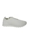 Kiton Mesh Low-top Trainers In Gray