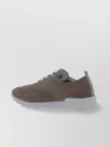 Kiton Cotton Mesh Sneakers Reinforced Toe In Grey