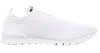 Kiton Mesh-panelled Sneaker In White