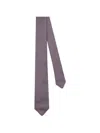 Kiton Micro-check Tie In Multi