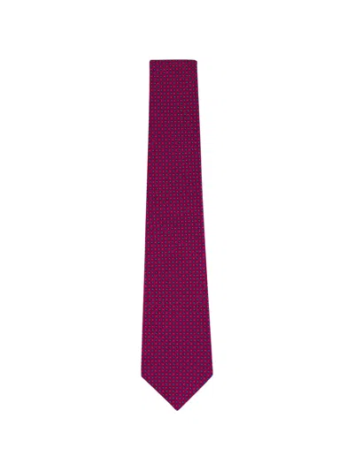 Kiton Micro-patterned Tie In Multi
