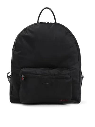 Kiton Polyamide Backpack In Black