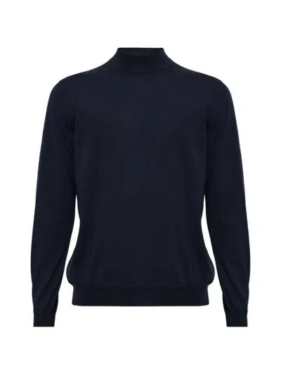 Kiton Mock-neck Sweater In Multi