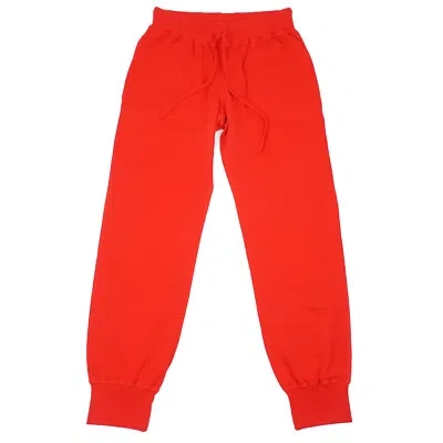 Pre-owned Kiton Napoli Red Soft Jersey Cotton Sweatpants Eu54/xl (34-36) Jogger Pants