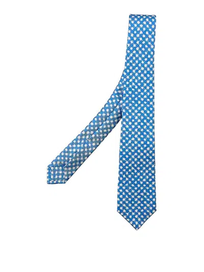 Kiton Necktie In Blue
