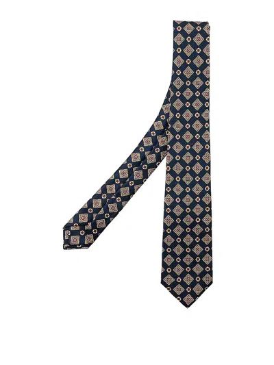Kiton Necktie In Blue