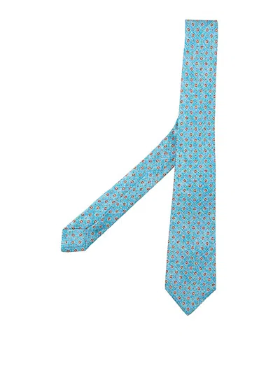 Kiton Necktie In Blue