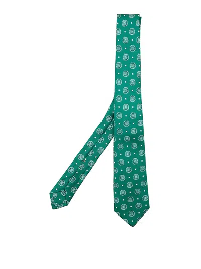 Kiton Necktie In Green
