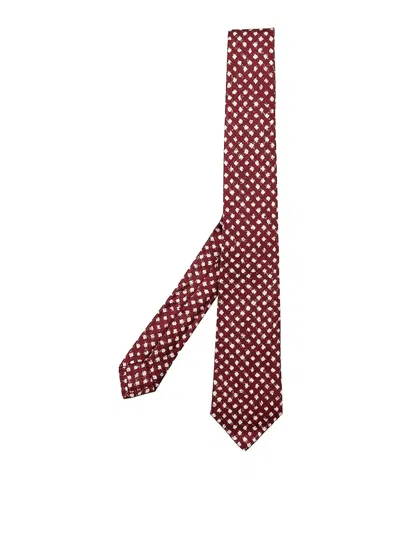 Kiton Necktie In Red