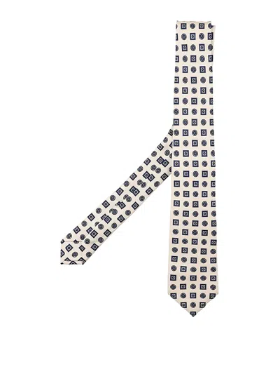 Kiton Necktie In White